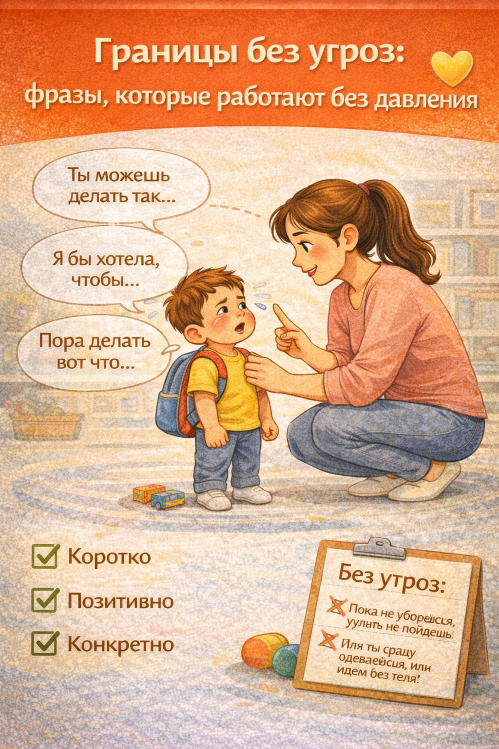 Границы без угроз: фразы, которые работают без давления