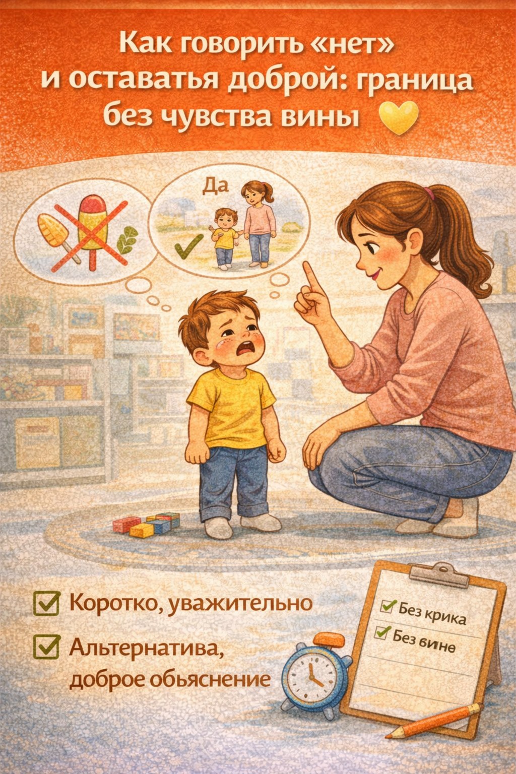 Как говорить «нет» и оставаться доброй: граница без чувства вины